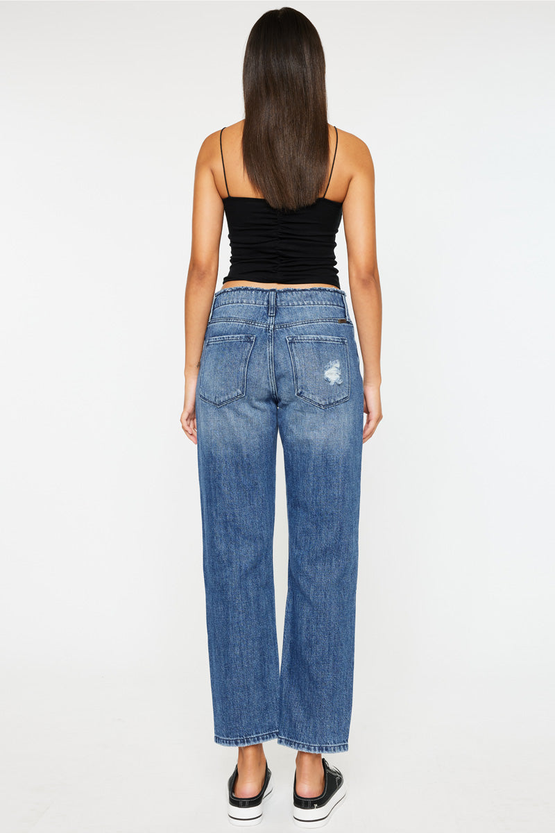 NSF 2024 High Rise Wide-Leg Jeans