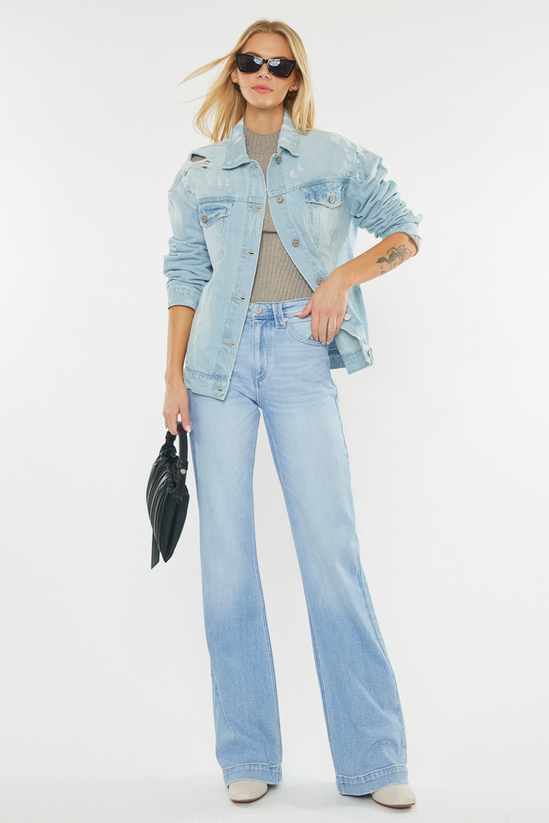 Holly high deals waist flare jeans