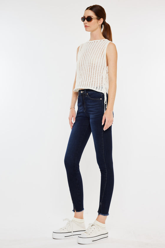 Hadlee High Rise Ankle Skinny Jeans - Official Kancan USA