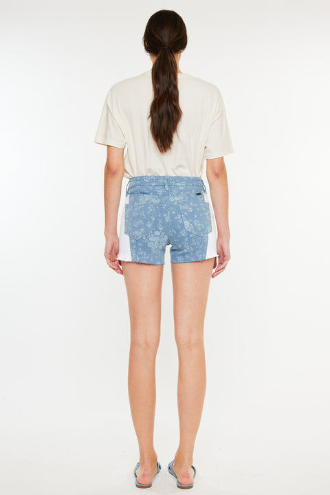 Smith Mid Rise Contrast Shorts - Official Kancan USA