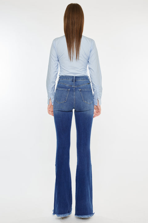 Ashton High Rise Flare Jeans - Official Kancan USA