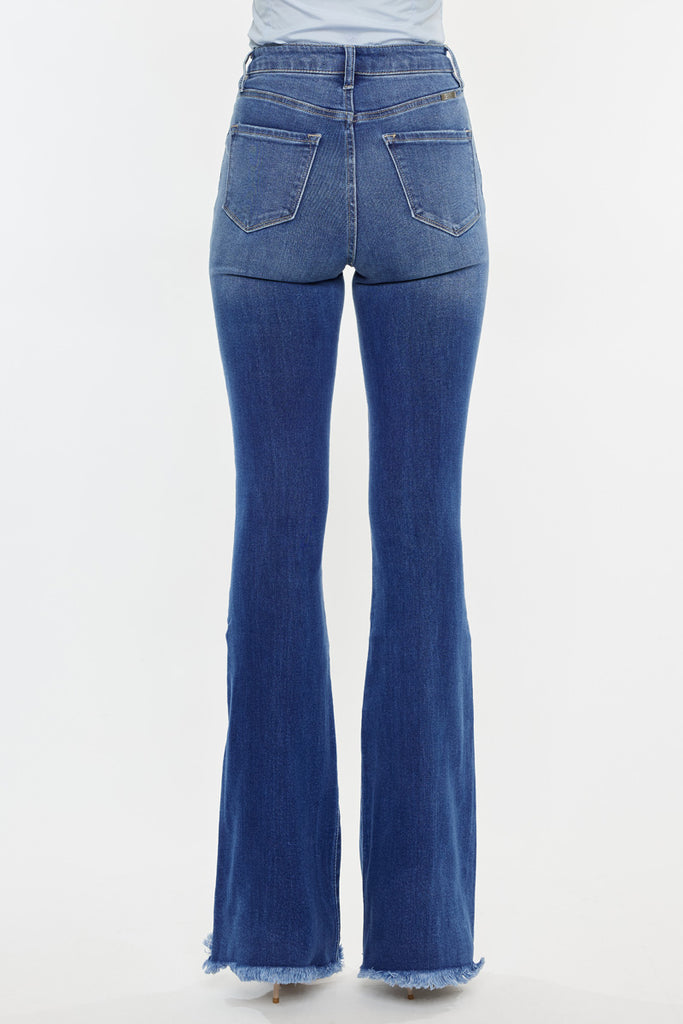 Ashton High Rise Flare Jeans - Official Kancan USA