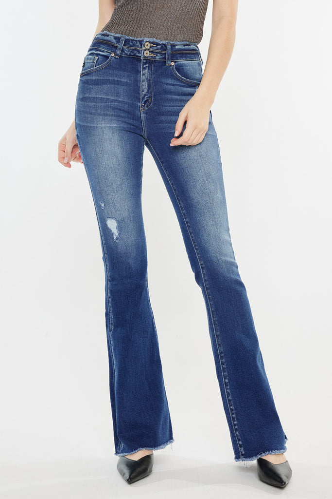 Morgan High Rise Flare Jeans - Official Kancan USA