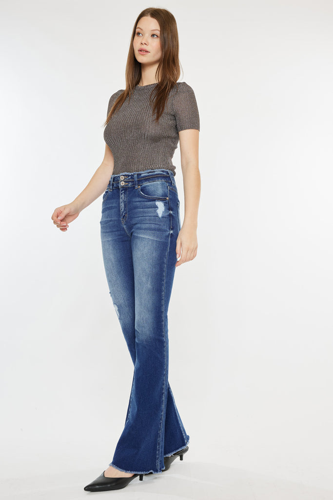 Morgan High Rise Flare Jeans - Official Kancan USA