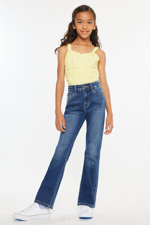 Elaine High Rise Bootcut Kids Jean - Official Kancan USA