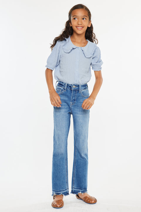 Bibi High Rise Kids Cropped bootcut - Official Kancan USA