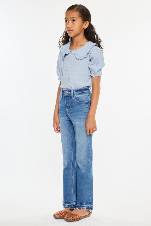 Bibi High Rise Kids Cropped bootcut - Official Kancan USA