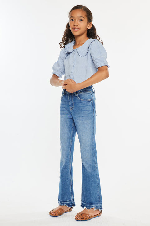 Bibi High Rise Kids Cropped bootcut - Official Kancan USA