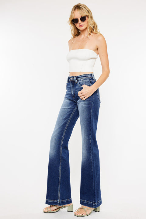 Pilot High Rise Holly Flare Jeans - Official Kancan USA