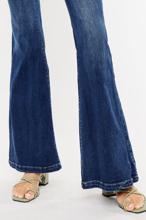 Arizona High Rise Super Flare Jeans - Official Kancan USA