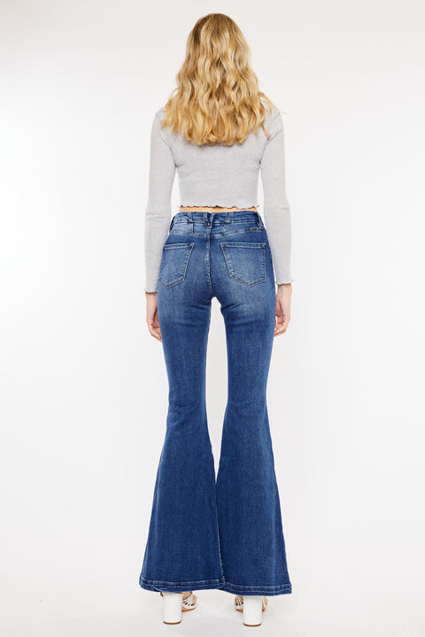 Arizona High Rise Super Flare Jeans - Official Kancan USA