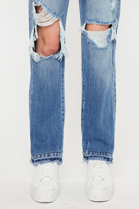 Millie High Rise Straight Leg Jeans - Official Kancan USA