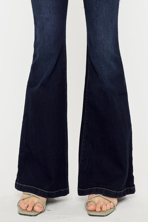 Roel High Rise Super Flare Jeans - Official Kancan USA