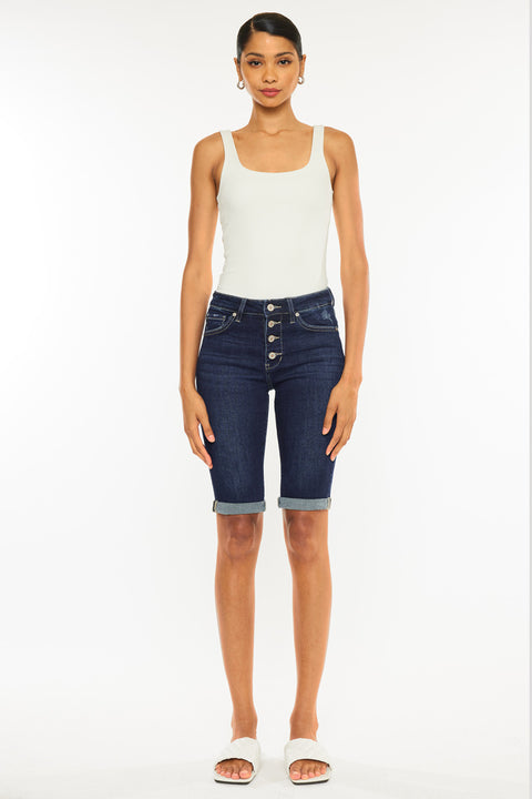 Jamie High Rise Bermuda Shorts - Official Kancan USA