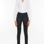 Autumn High Rise Faux Leather Ankle Skinny Pants - Official Kancan USA