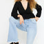 Annika High Rise Flare Jeans - Curvy - Official Kancan USA