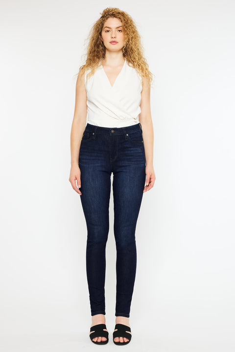 Effie High Rise Skinny Jeans - Curvy - Official Kancan USA