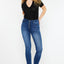 Candice High Rise Super Skinny Jeans - Curvy - Official Kancan USA