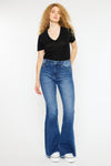 Annika High Rise Flare Jeans - Curvy - Official Kancan USA