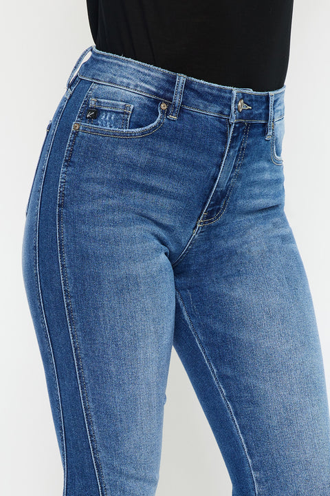 Annika High Rise Flare Jeans - Curvy - Official Kancan USA