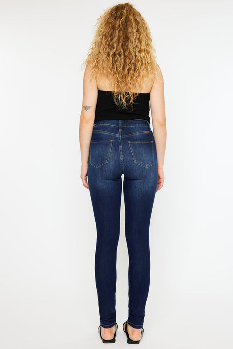 Effie High Rise Skinny Jeans - Curvy - Official Kancan USA