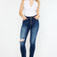 Wesley High Rise Super Skinny Jeans - Curvy - Official Kancan USA