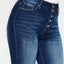 Wesley High Rise Super Skinny Jeans - Curvy - Official Kancan USA