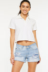 Gizelle Mid Rise Boyfriend Shorts