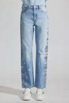 Genevieve Premier High Rise Straight Jeans - Official Kancan USA