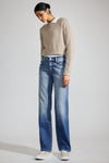 Julie Premier High Rise Straight Jeans - Official Kancan USA