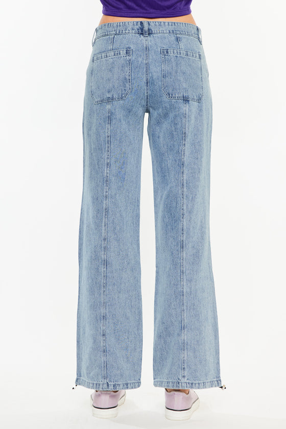 Madison Mid Rise Baggy Fit Jeans - Official Kancan USA