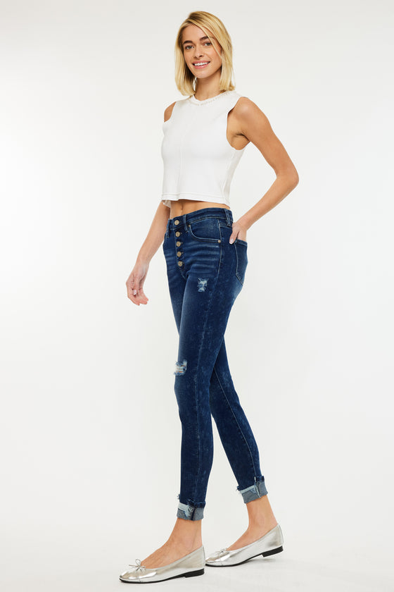 Canary High Rise Ankle Skinny