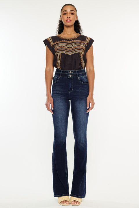 Gisella High Rise Bootcut Jeans - Official Kancan USA