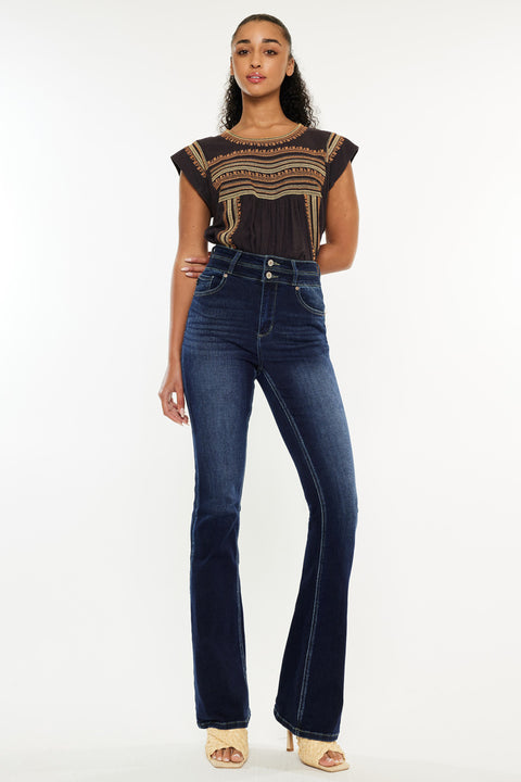 Gisella High Rise Bootcut Jeans - Official Kancan USA