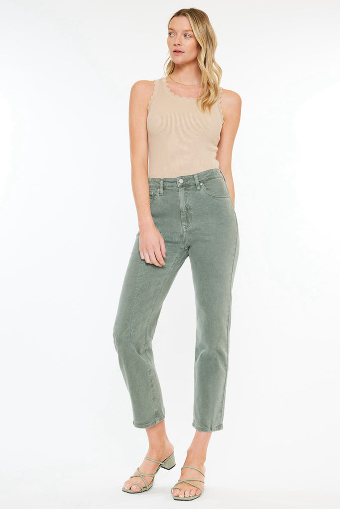 Zandria Ultra High Rise 90's Straight Leg Jeans - Official Kancan USA