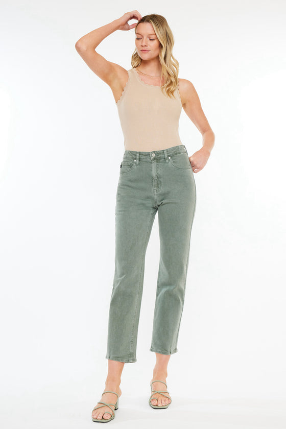 Zandria Ultra High Rise 90's Straight Leg Jeans - Official Kancan USA