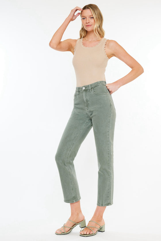 Zandria Ultra High Rise 90's Straight Leg Jeans - Official Kancan USA