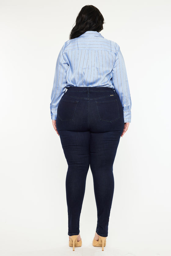 Bluebird High Rise Super Skinny Jeans (Plus Size)