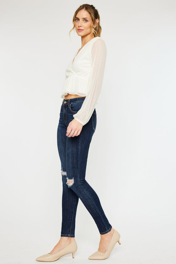 Logan Mid Rise Super Skinny - Official Kancan USA