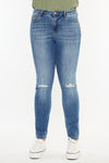 Sharon  Mid Rise Super Skinny Jeans (Plus Size) - Official Kancan USA