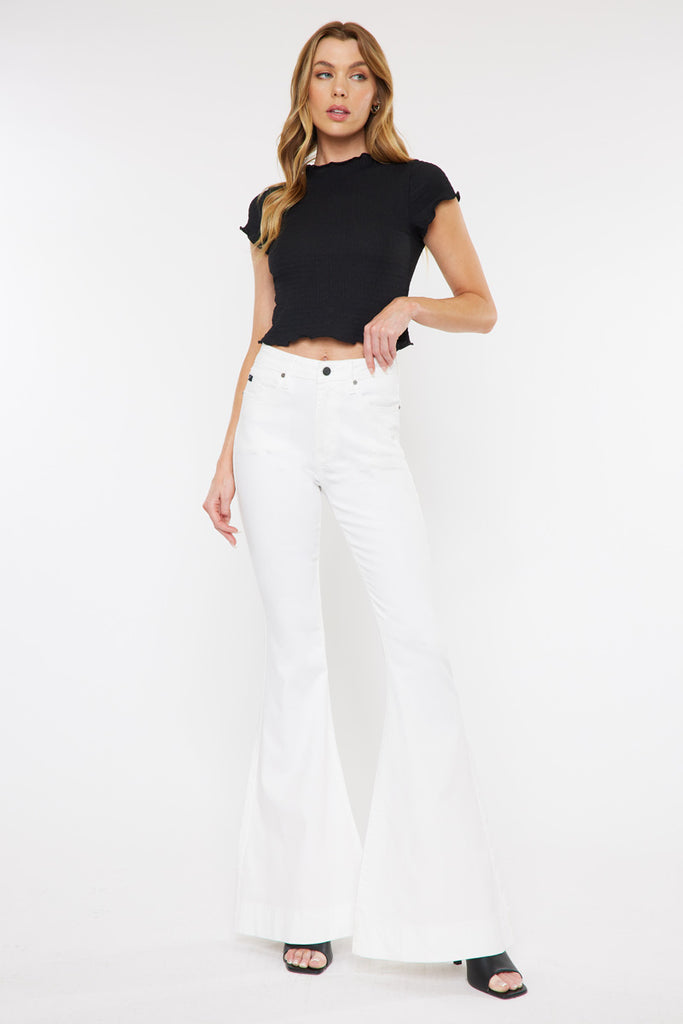 Braelynn High Rise Super Flare Jeans - Official Kancan USA