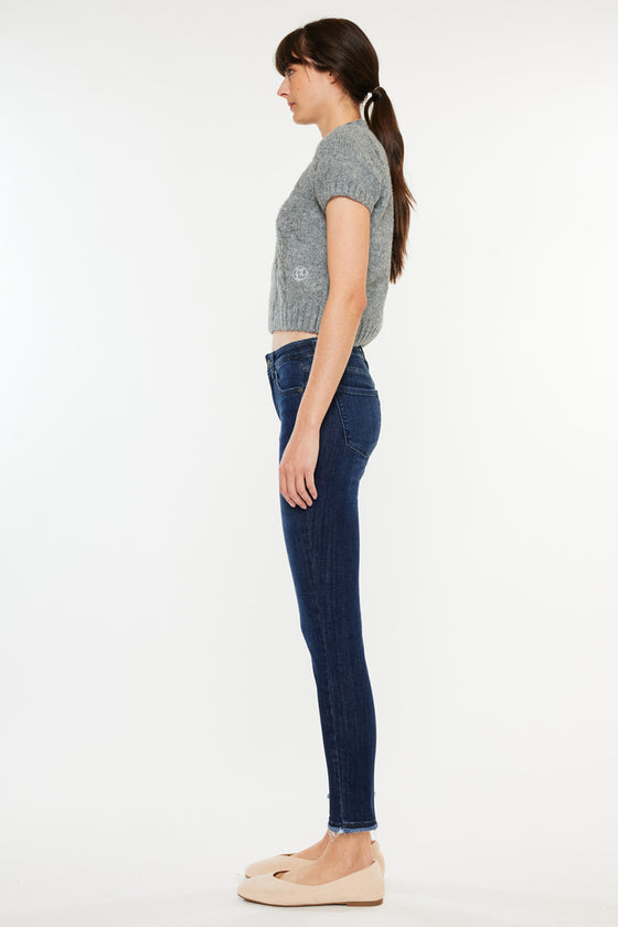 Atlanna Mid Rise Ankle Skinny - Official Kancan USA