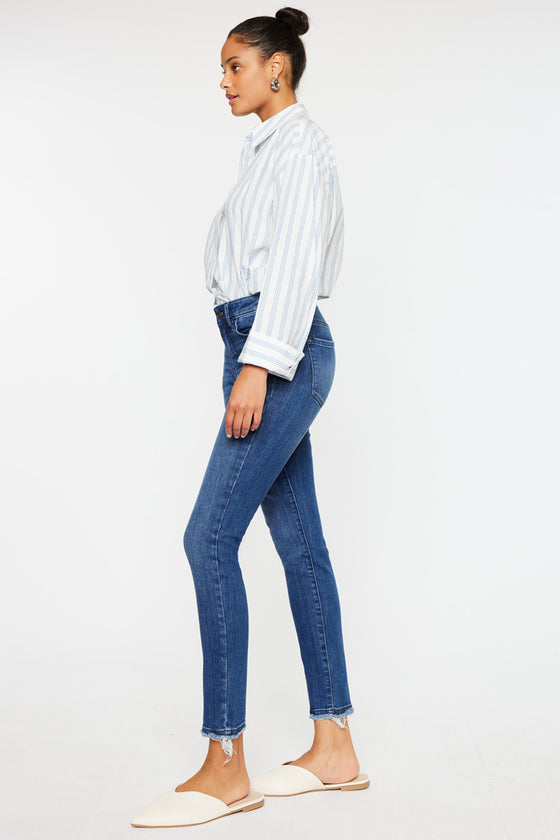 Atlanna Mid Rise Ankle Skinny - Official Kancan USA