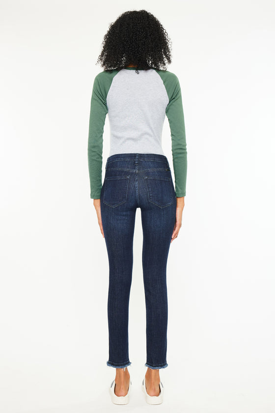 Atlanna Mid Rise Ankle Skinny