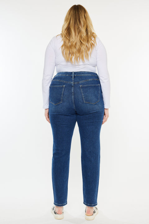 Peggy  High Rise Cigarette Leg Jeans (Plus Size) - Official Kancan USA