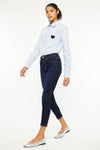 Teegan High Rise Cropped Skinny Jeans