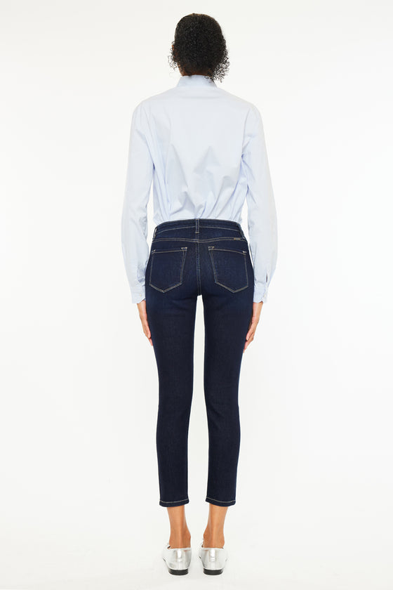 Teegan High Rise Cropped Skinny Jeans