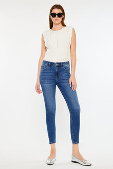  Teegan High Rise Cropped Skinny Jeans