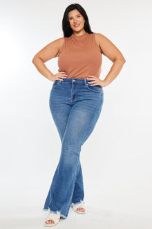  Tia High Rise Bootcut Jeans (Plus Size)