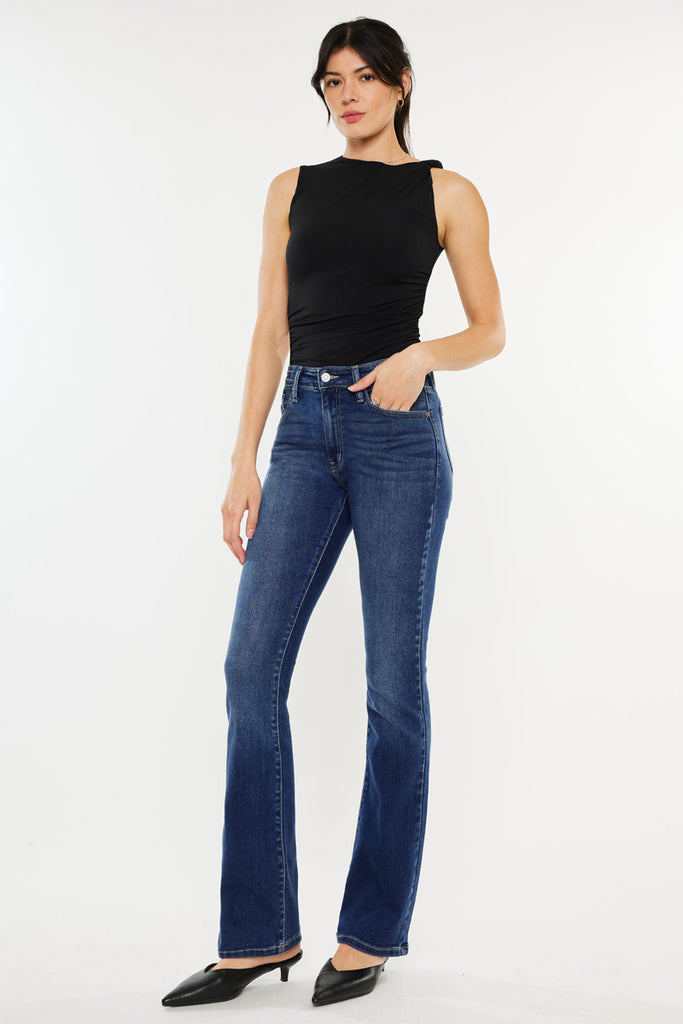 Dever High Rise Bootcut Jeans - Official Kancan USA